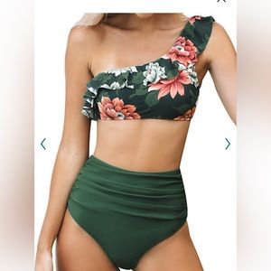 Cupshe High Waist Bikini Bottoms (medium)